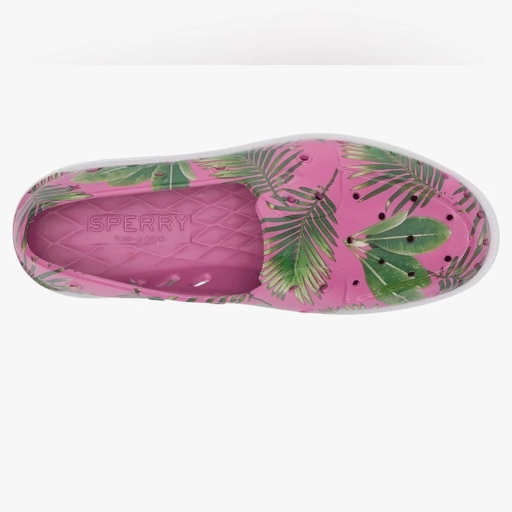 Sperry Men's Authentic Float Boat Shoes Size 8 Palm Pink NWOT